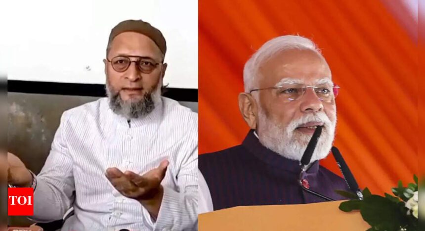 'Aap ungli kaat ke…': Asaduddin Owaisi questions PM Modi on RSS role in Independence; calls claim misleading