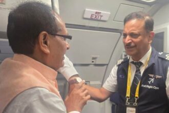 Union Agriculture Minister Shivraj Singh Chouhan said that his flight from Patna to Delhi as unforgettable due to the co-pilot and BJP MP Rajiv Pratap Rudy.