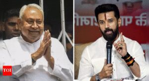 Bihar polls: Nitish Kumar's JD(U) fields candidates from 5 seats which LJP (RV) chief Chirag Paswan was eyeing