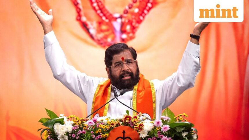 Eknath Shinde attacks Uddhav Thackeray in Shiv Sena