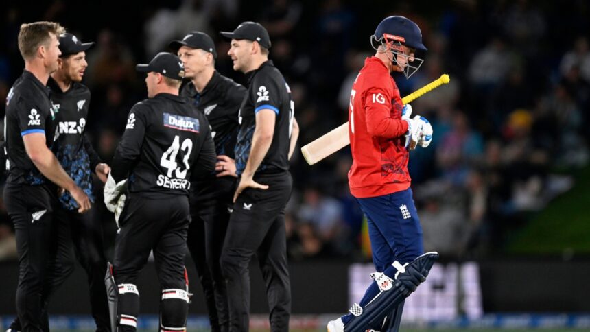 England's unbeaten record in New Zealand on test as first T20I gets washed-out