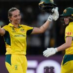 AUS vs NZ: Gardner scripts Women's WC history with a 77-ball century, leading Australia's comeback