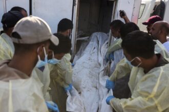 Gaza funerals held for unidentified Palestinians, bodies returned by Israel