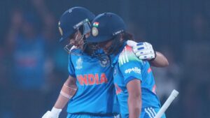 How can India qualify for Women's World Cup semifinal after third straight loss in tournament?