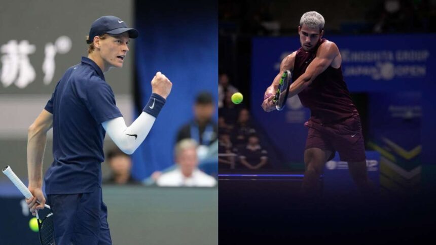 Jannik Sinner vs Carlos Alcaraz: When and where to watch Six Kings Slam final in India?