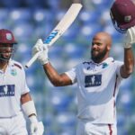John Campbell ends drought of 7 years and 50 innings with maiden Test hundred for WI vs India