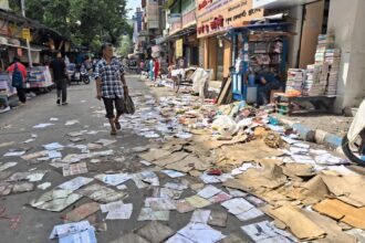 Kolkata’s College Street booksellers grapple with irreplaceable losses after September floodwater