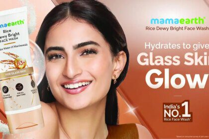 Mamaearth launches Rice Face Wash campaign featuring Palak Tiwari 