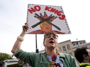 Millions of US protesters hold anti-Trump ‘No Kings’ rallies