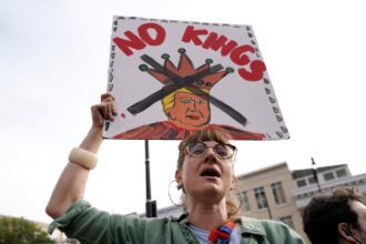 Millions of US protesters hold anti-Trump ‘No Kings’ rallies