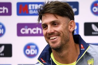 Mitchell Marsh achieves personal milestone in second T20I vs India