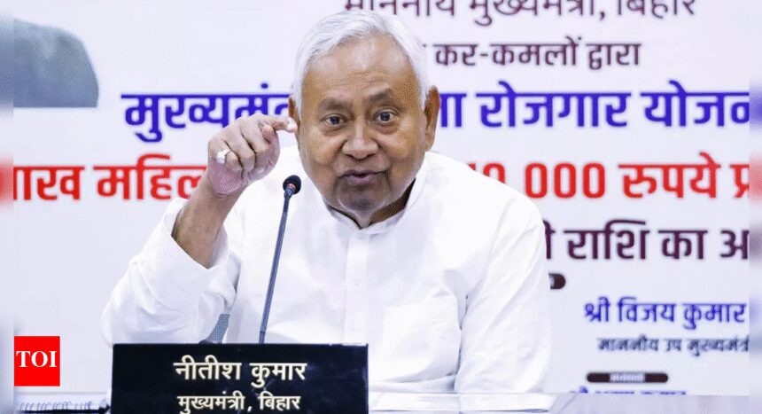 Bihar CM Nitish Kumar transfers Rs 2,100 crore to 21 lakh women under Mukhyamantri Mahila Rozgar Yojana