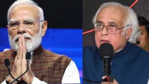 Prime Minister Narendra Modi and Congress leader Jairam Ramesh