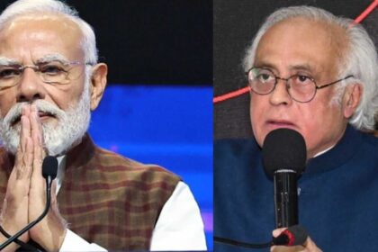 Prime Minister Narendra Modi and Congress leader Jairam Ramesh