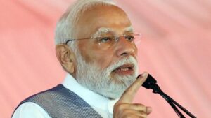 The list is a who’s who of the party, featuring Prime Minister Narendra Modi, cabinet bigwigs and BJP-ruled state chief ministers. (DPR PMO)