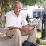 Professor VK Tripathi harassed again while distributing Palestine solidarity pamphlets