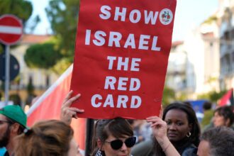 Protesters in Italy demand Israel boycott before World Cup qualifier