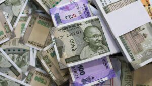 Rupee rises 10 paise to settle at 87.78 against US dollar