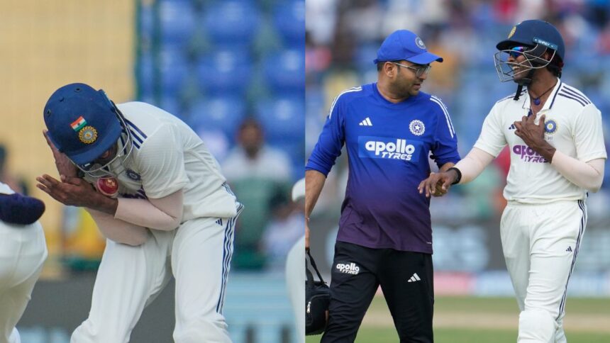 Why has Sai Sudharsan not taken the field on Day 3 of IND vs WI 2nd Test?