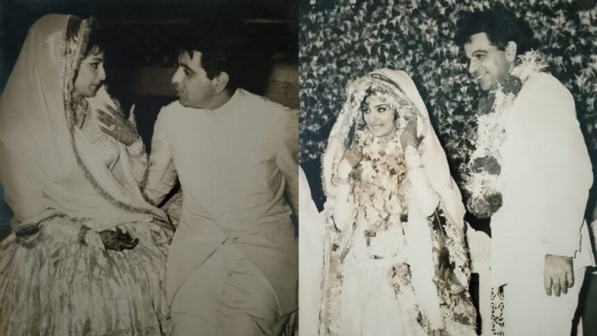 Saira Banu shares unseen wedding photos with Dilip Kumar, recalls guests 'pocketing' souvenirs
