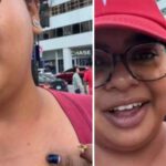 'Can't believed it happened': Indian woman narrowly escapes chain snatching in Chicago - video shows her bruises