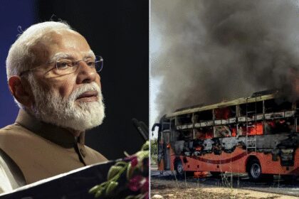 Jaisalmer bus fire: 20 dead; PM Modi says 'distressed by loss', announces ex-gratia of Rs 2 lakh