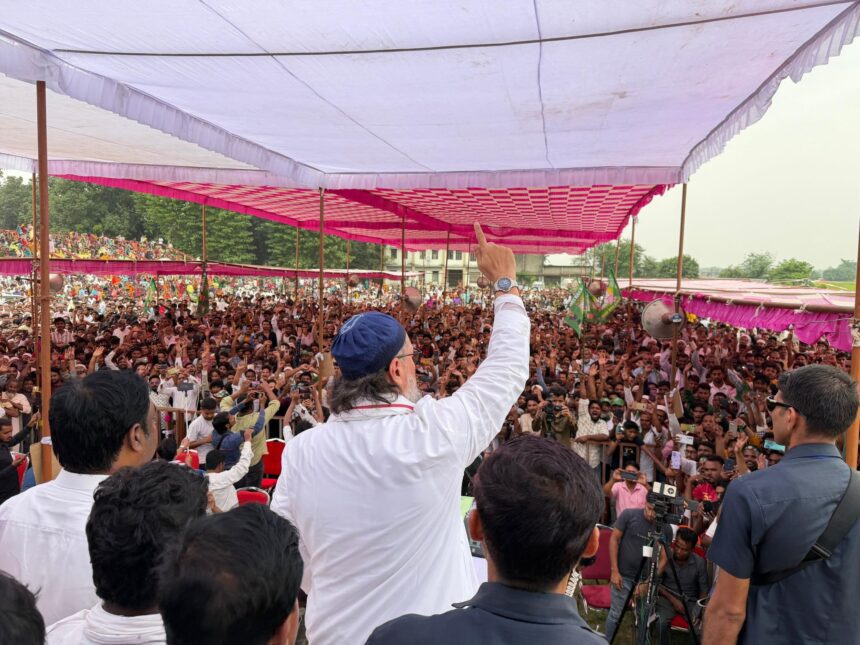 “Where will Seemanchal’s poor go?”: Owaisi slams both NDA, INDIA alliances for decades of neglect