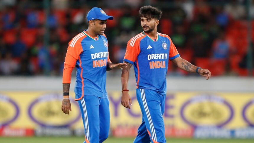 Why is Nitish Kumar Reddy not playing in 1st T20I against Australia in Canberra?