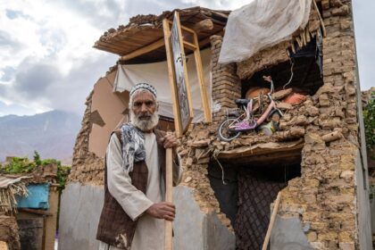 Afghan earthquake survivors face winter cold after deadly quakes