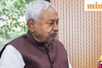 Bihar Chief Minister Nitish Kumar. (ANI Photo)