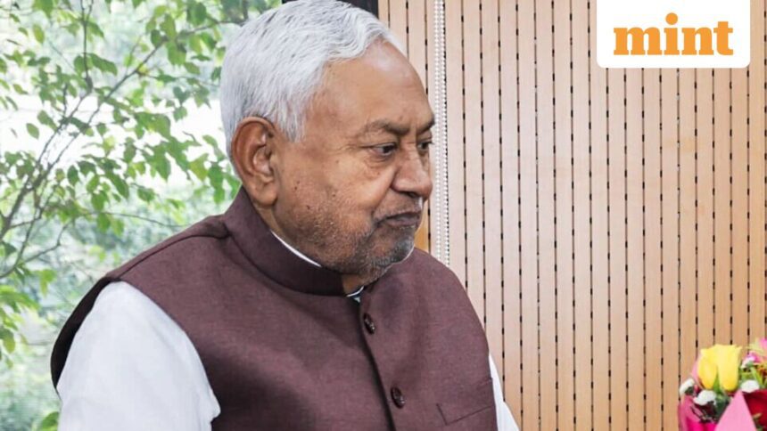Bihar Chief Minister Nitish Kumar. (ANI Photo)