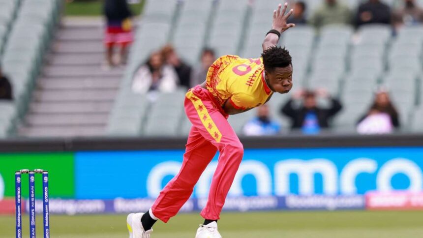 Blessing Muzarabani ruled out of Pakistan tri-series due to injury