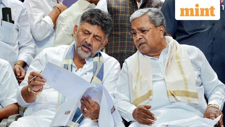 Siddaramaiah and DK Shivakumar (ANI)