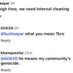 When a comment calls for cleansing