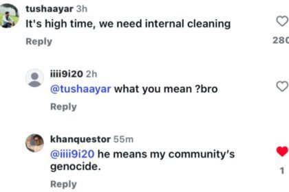 When a comment calls for cleansing