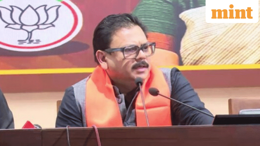 Gupta, who was also a national spokesperson and in charge of the Karnataka unit of AAP, joined the BJP. (Photo: PTI)