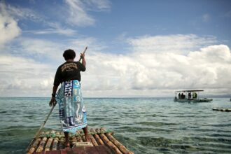 The oyster farmers battling climate change in Fiji’s troubled seas
