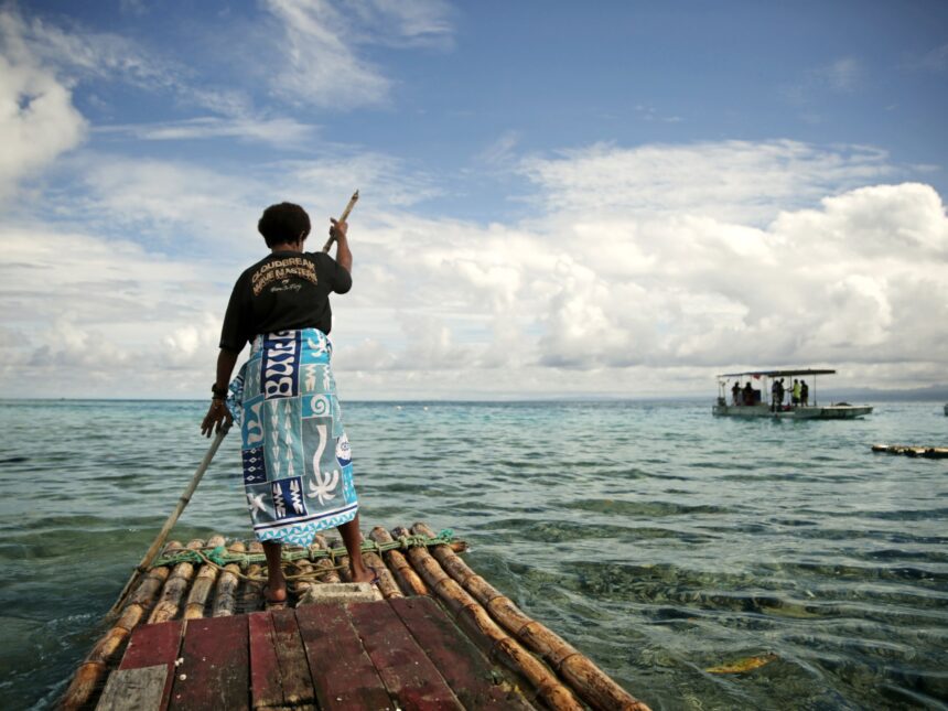 The oyster farmers battling climate change in Fiji’s troubled seas