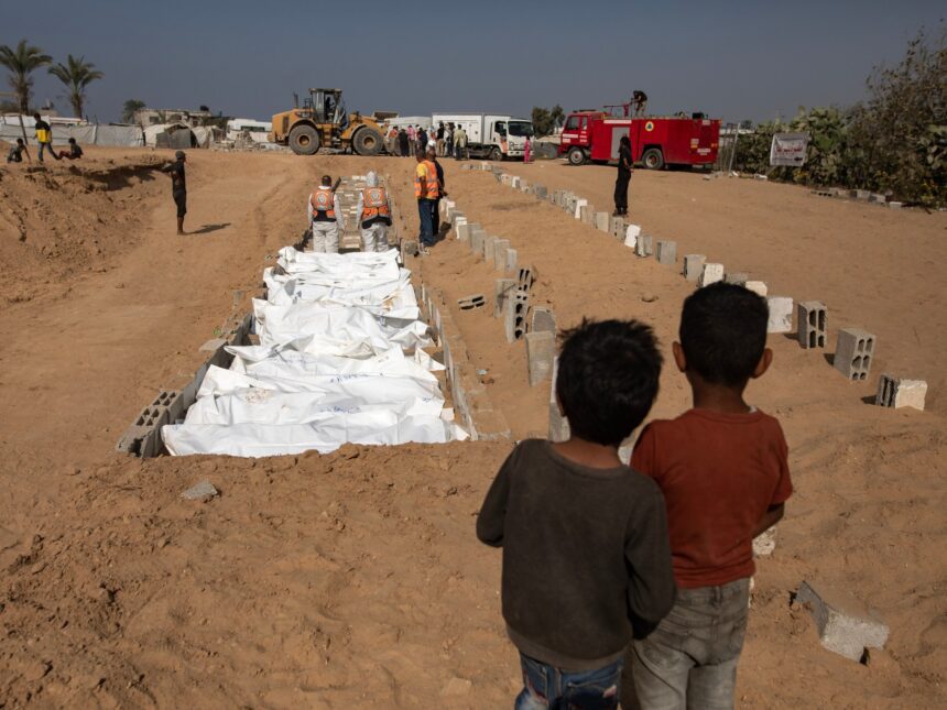 Gaza struggles to identify bodies returned under ceasefire deal