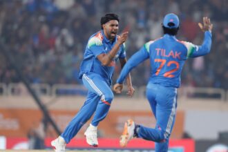 Harshit Rana delivers fiery send-off to Dewald Brevis after picking up his wicket in Ranchi: Watch