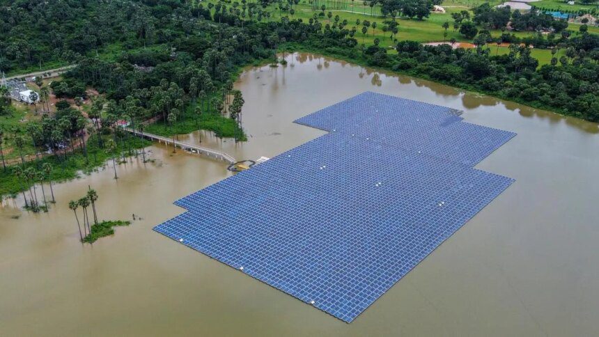 How floating solar can buoy up India’s green transition