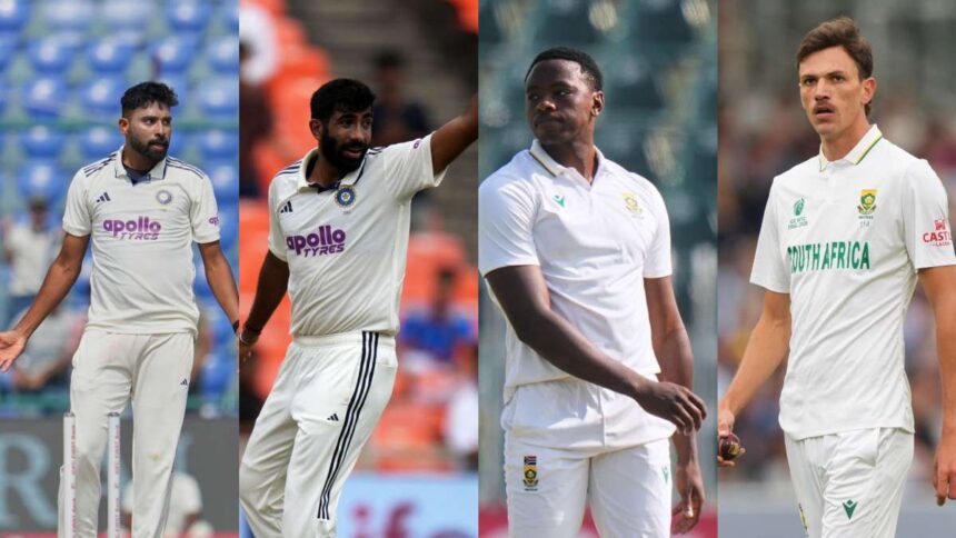 IND vs SA Test squad comparison: Bumrah-Siraj vs Rabada-Jansen, which pacers have better stats?