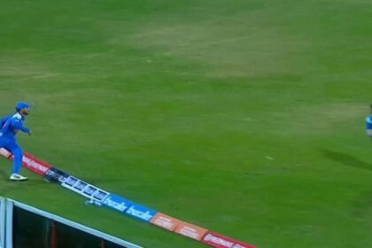 India A denied wicket of Pakistan A's Maaz Sadaqat despite brilliant relay effort, know reason