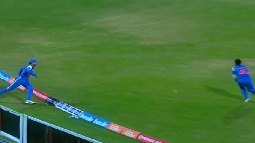 India A denied wicket of Pakistan A's Maaz Sadaqat despite brilliant relay effort, know reason