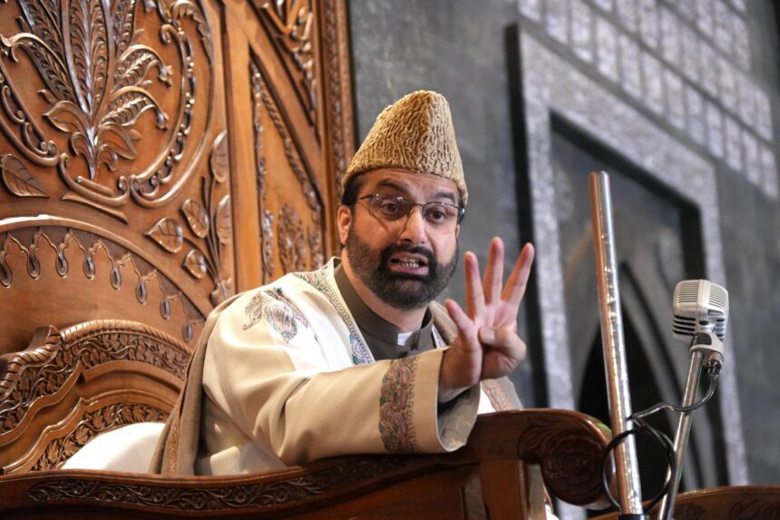 Kashmiris harassed “simply because of their identity”: Mirwaiz Umar Farooq