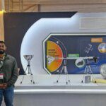 Launching inflatable townships in outer space