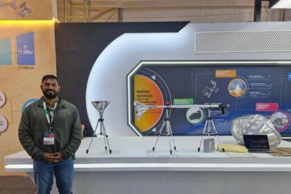 Launching inflatable townships in outer space