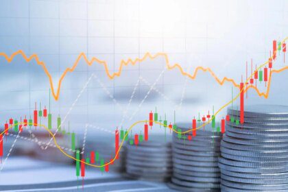 Domestic equities trade flat at mid-session as sectoral divergence weighs