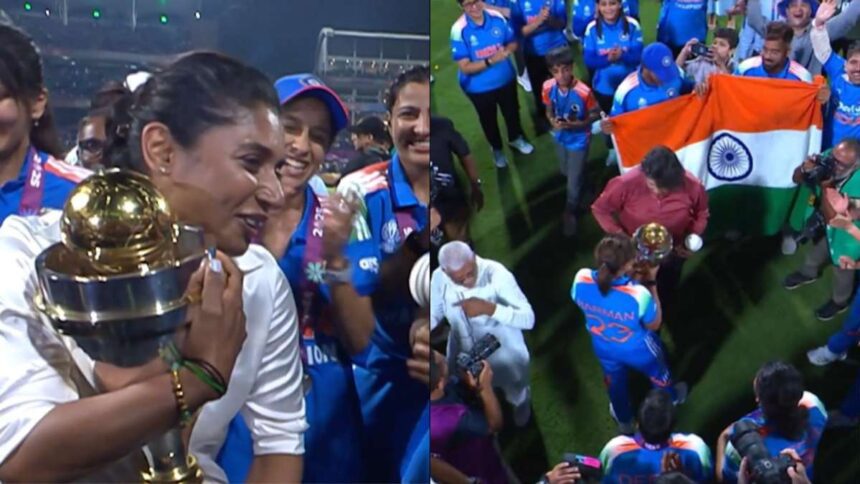 Team India hands Women's World Cup title to Mithali Raj, Jhulan Goswami after historic final win