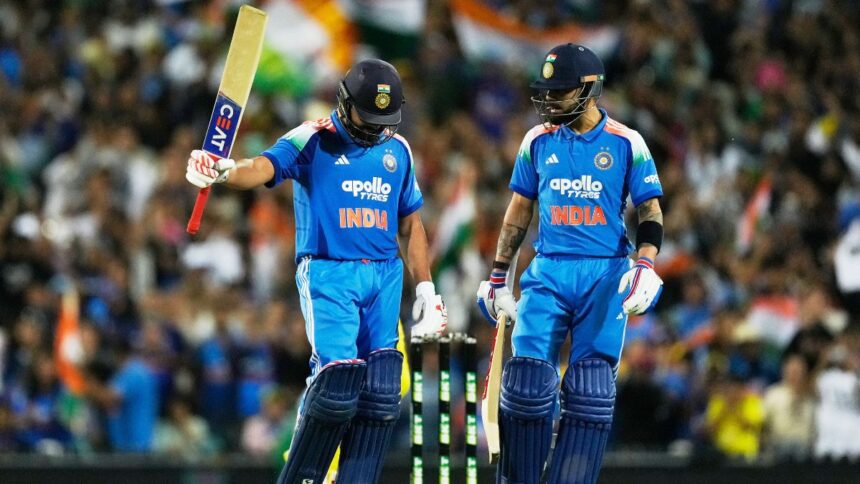 How have Rohit Sharma and Virat Kohli performed against South Africa in ODIs?
